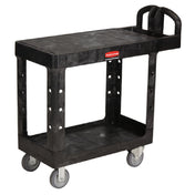 Rubbermaid FG450500BLA Flat Shelf Utility Cart 37-7/8"L X 19-3/16"W X 33-5/16"H