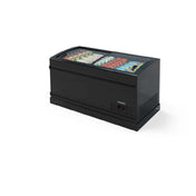 Hussmann BNKR1700A MicroSC™ Arch Series Bunker Chest Freezer 66-7/8" W (2) Sliding Glass Lids