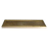 Micro Matic DP-120DSSPVD-18 - Drip Tray Trough, Surface Mount, 18"W X 5"D