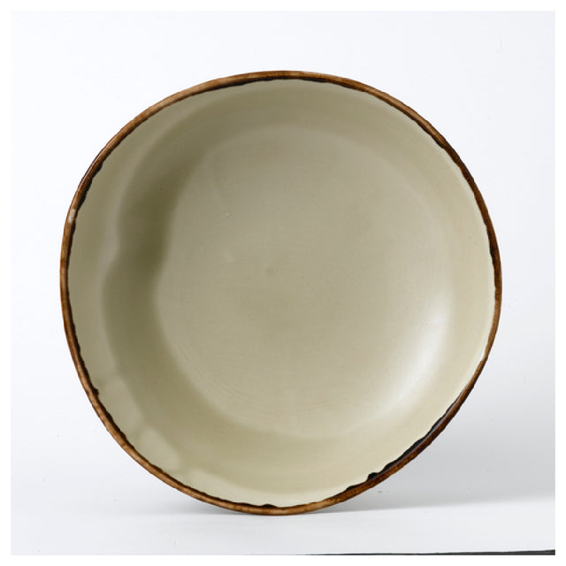 Arc Cardinal HL253 Dudson Harvest Linen Organic Coupe Bowl 38.0 Oz (D:9.875'') Vitrified Ceramic