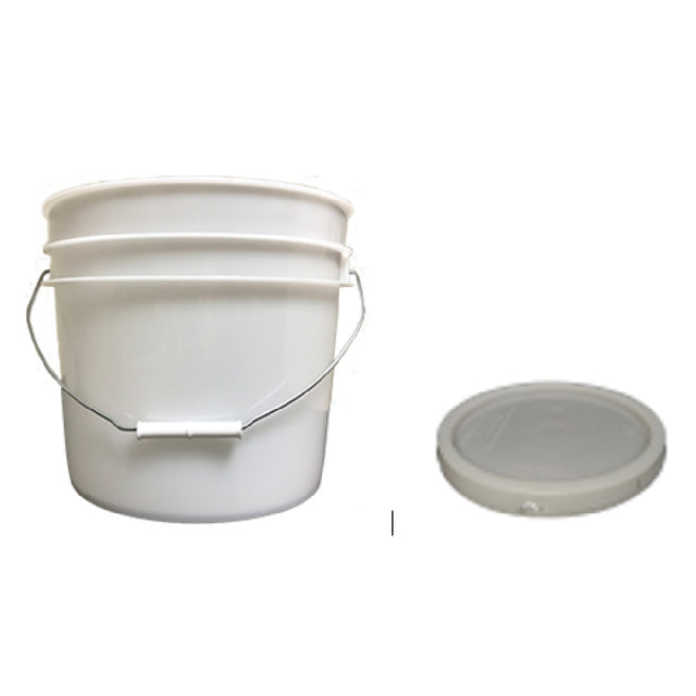 Buccaneer Container Corp 2006256110 (Buccaneer) Bucket With Natural Lid (2) Gallon (custom Printed) (6 Each Per Case)