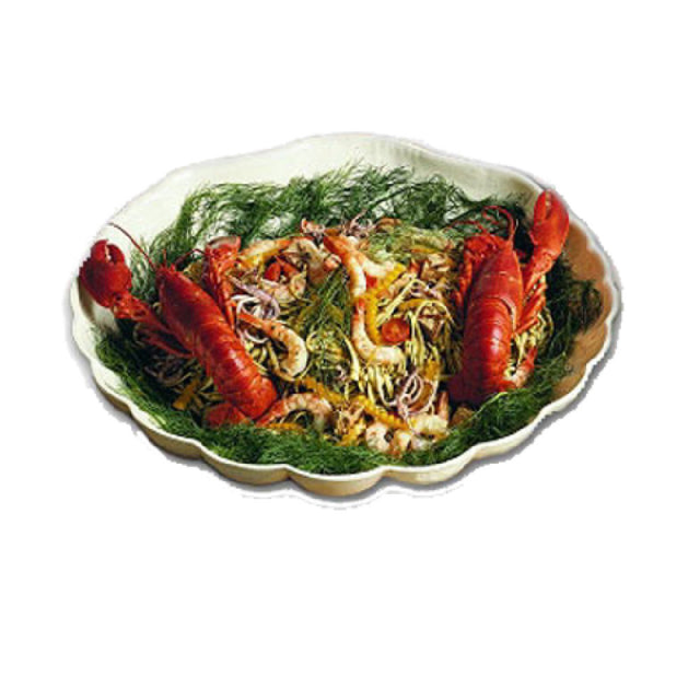Bon Chef 9071IVY Sea Shell Bowl 5 Gallon 22-1/2" X 23" X 5-1/2"