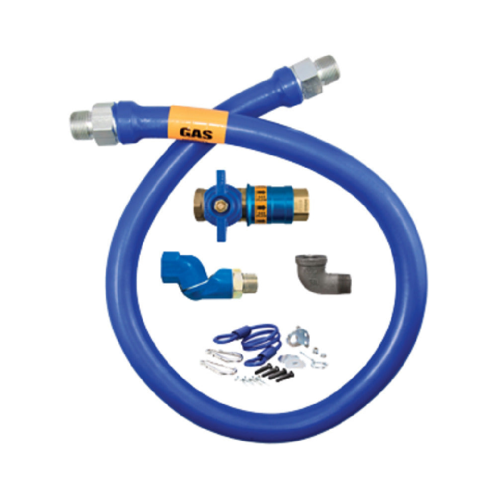 Dormont 1675KITCFS24 Dormont Blue Hose™ Moveable Gas Connector Kit 3/4" Inside Dia.
