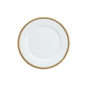 Fortessa RRP-GDAUPH-102 Dauphine Gold Band Plate 10.75" (27cm) Bone China