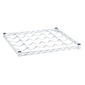 Hubert 168441 - Kratos Wire Wine Shelf, 24"W X 24"D, (10) Bottle