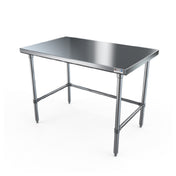 NBR Equipment TS4-6030-X - Premium Work Table, 60"W X 30"D X 35-1/4"H Overall Size