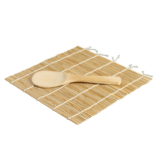 Winco J33-0022 2-Piece Sushi Making Kit With Sushi Roller Joyce Chen