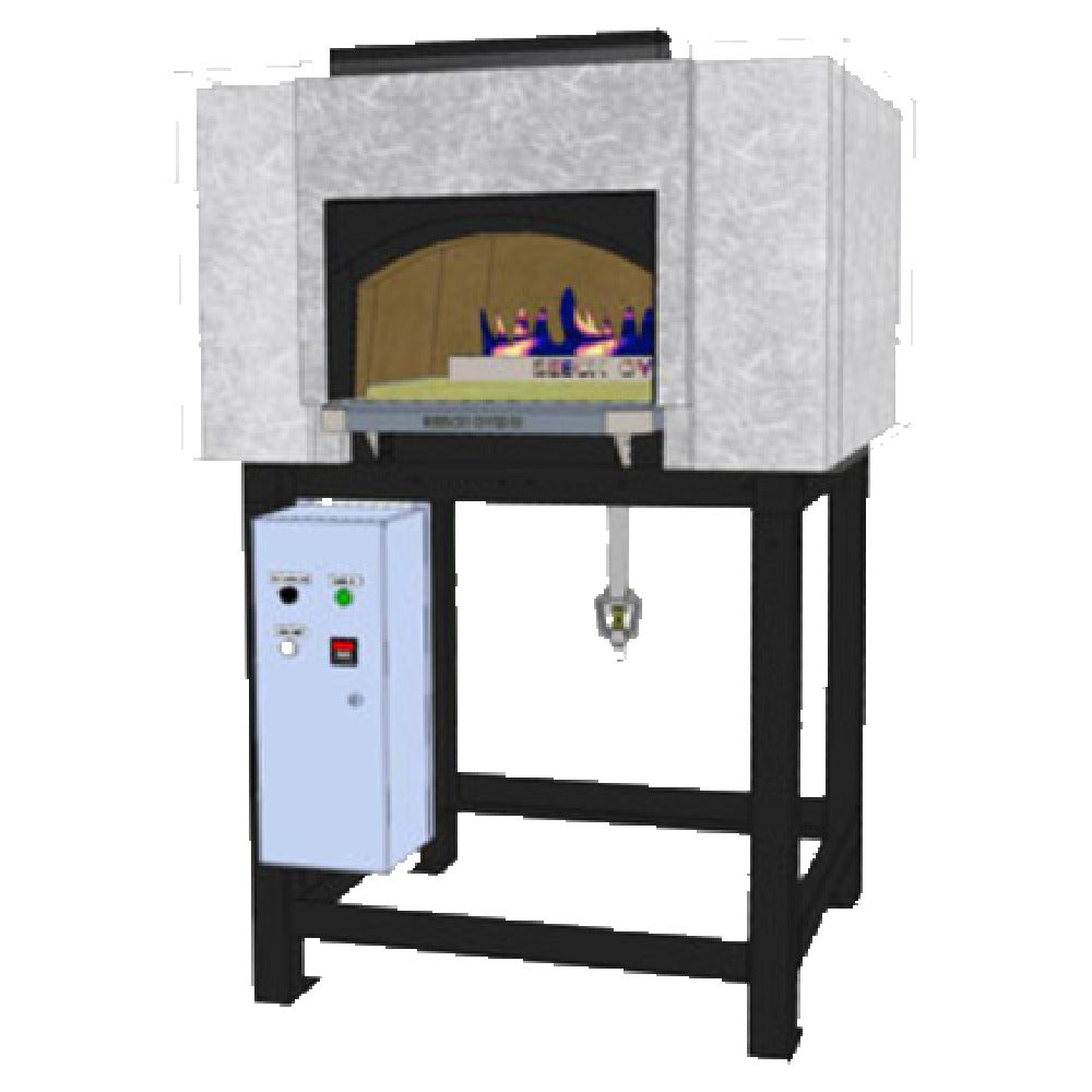 Beech Ovens REC0850W Full Wood Burning Oven Standard Rectangular Stone Hearth Baking Oven