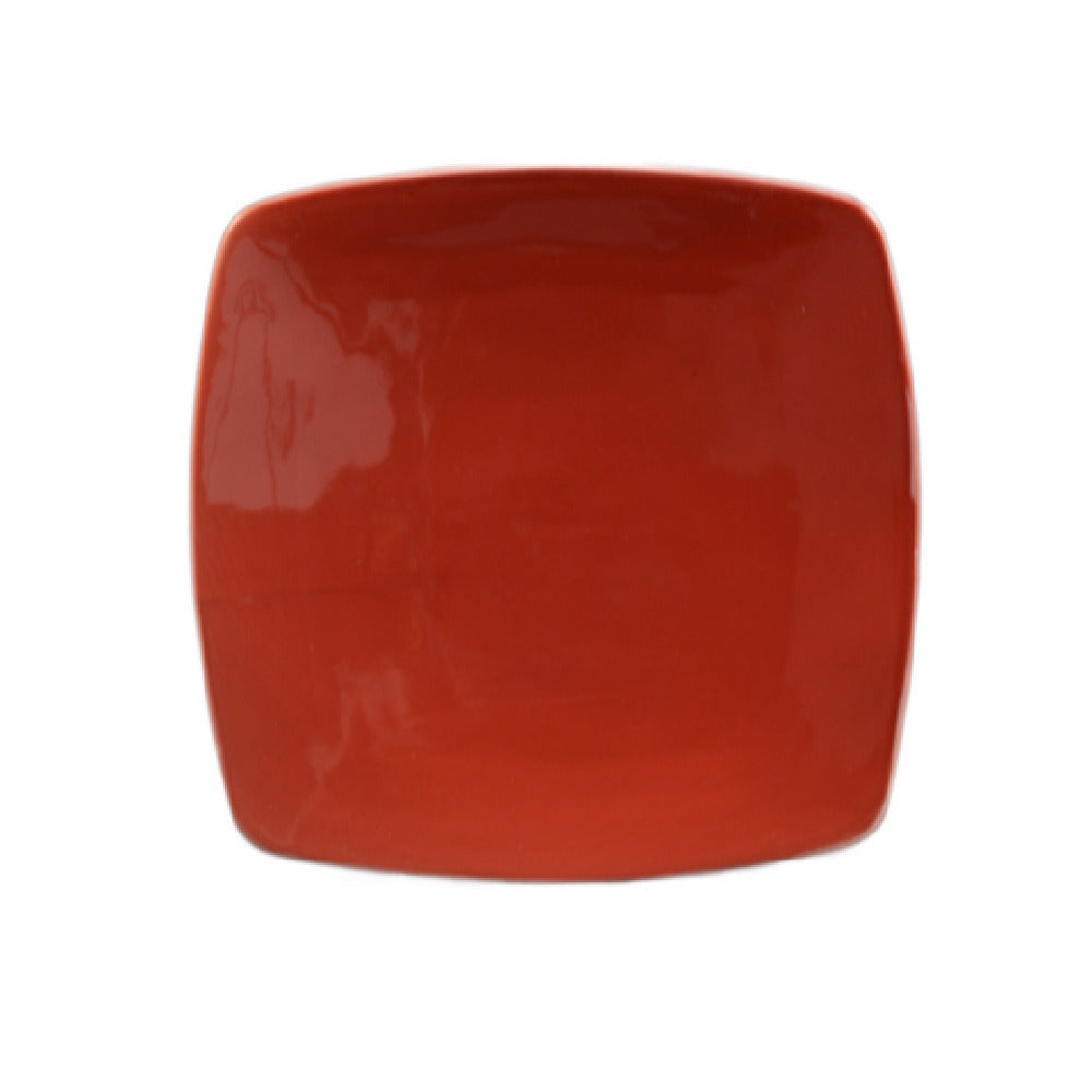 CAC China R-FS16-R Clinton Plate 10-1/2"L X 10-1/2"W Square