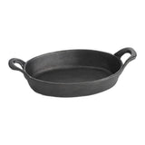 TableCraft Products CW30100 - Mini Au Gratin Server, 24 Oz., 8" X 5-5/8" X 1-1/2" (10-3/4" O.A.L)