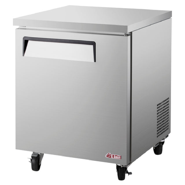 Turbo Air EUF-28-N-V E-line Undercounter Freezer One Section 27-1/2"W X 30"D X 30"H