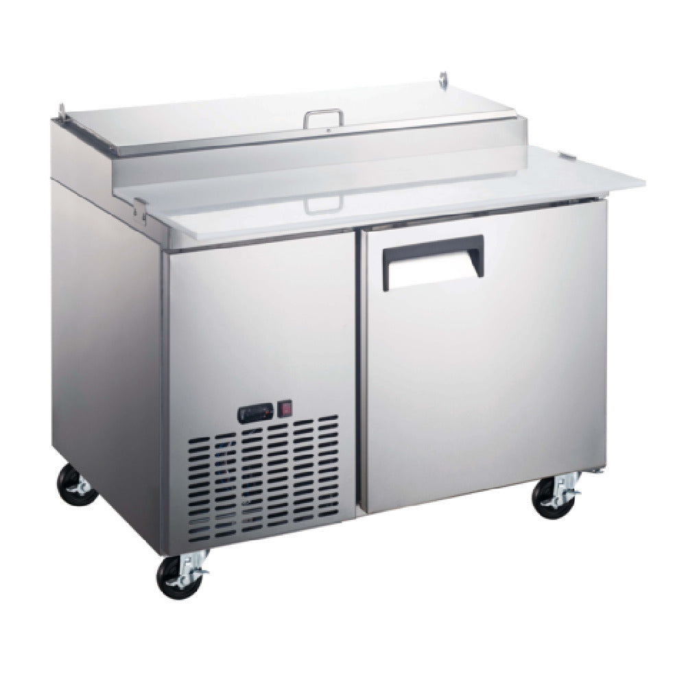 Admiral Craft GRPZ-1D Grista Refrigerated Pizza Prep Table 1-section 50"W X 31-1/2"D X 43"H