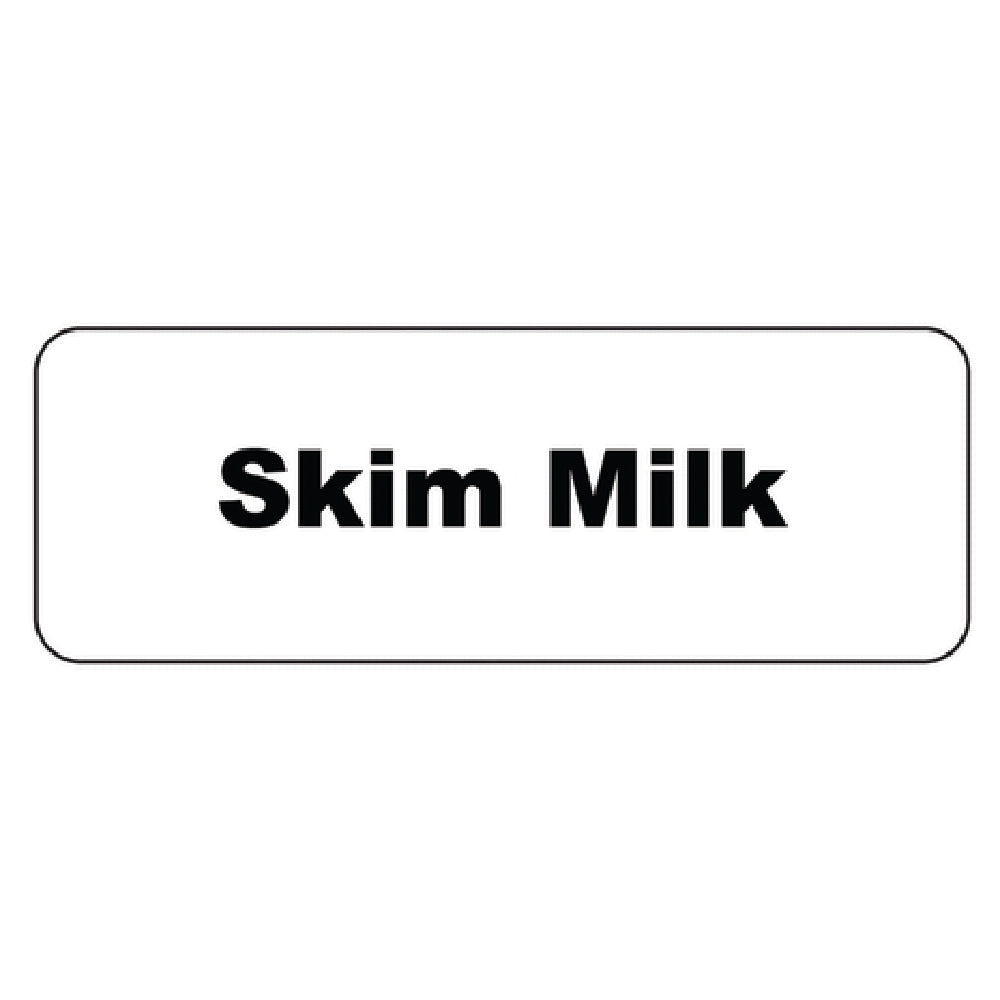 Service Ideas MT1SM MagneTag "Skim Milk" 3-1/2" X 1-1/4"