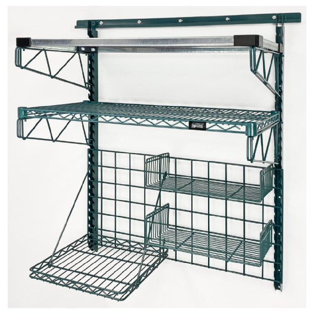 Quantum SGK-401836-3P Store Grid Medium-Duty Kit Includes: (1) 40" Wall Track