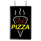 Winco 92006 Benchmark Ultra-Bright Merchandising Sign "Pizza" LED Back Lighting