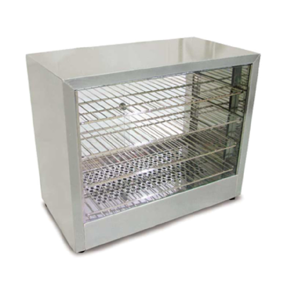 Omcan 26086 (DW-CN-0641) Food Warmer/Display Case (4) Tier 11-3/4" X 22" Rack Size