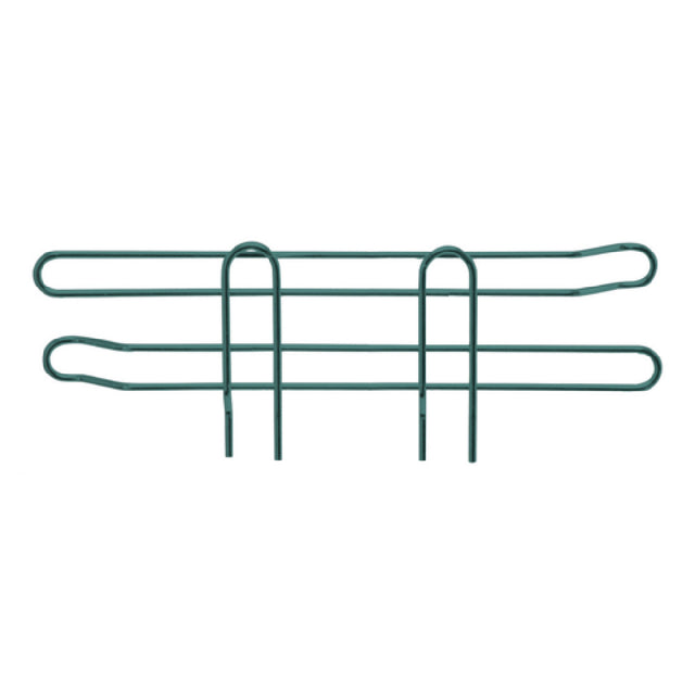Quantum SL12P Side Ledge 12"D X 4"H Green Epoxy Antimicrobial Finish