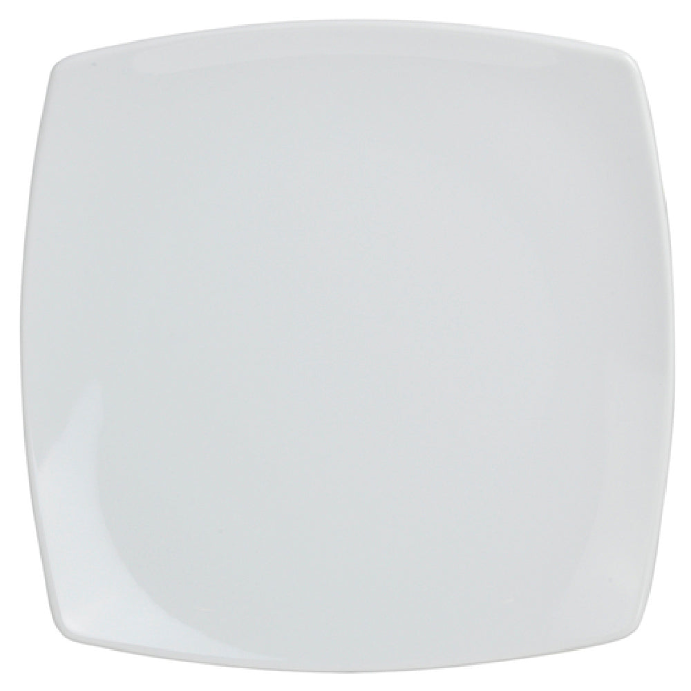 Steelite 61103ST0425 Square Coupe Plate 10.375" X 10.375" X 1.125" Tahara
