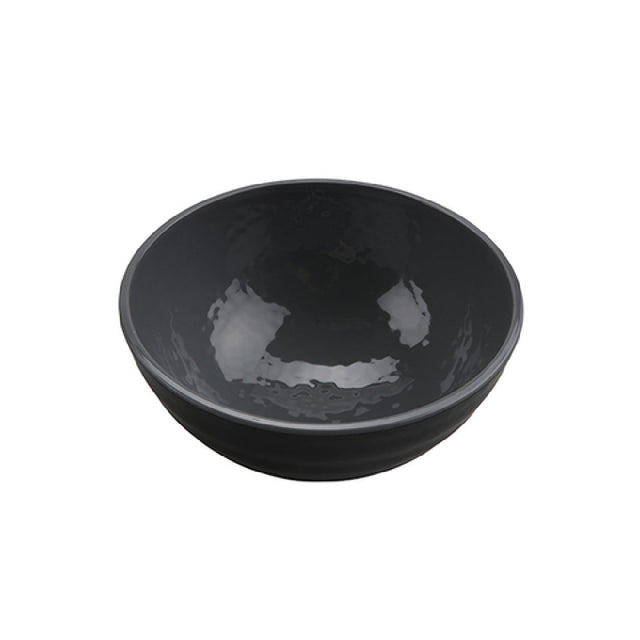 GET Enterprises RB-70-GRS/BKM Roca Glazed Ramen Bowl 32 Oz. 7" Dia.
