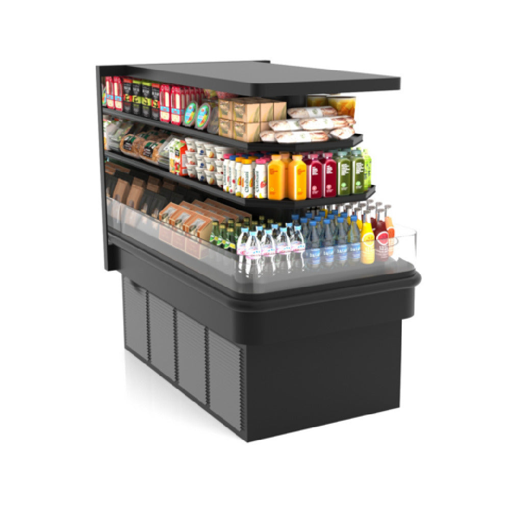 Hussmann TYA3ECRC3X45ESPA - Entyce Island Multi-Deck Merchandiser, Self-service, 3' W X 4' L
