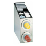 Dispense-Rite BFL-L-2SS - Cup Dispensing Cabinet, 22-3/4"H X 8-3/8"W X 23-1/4"D, Interchangeable Gasket