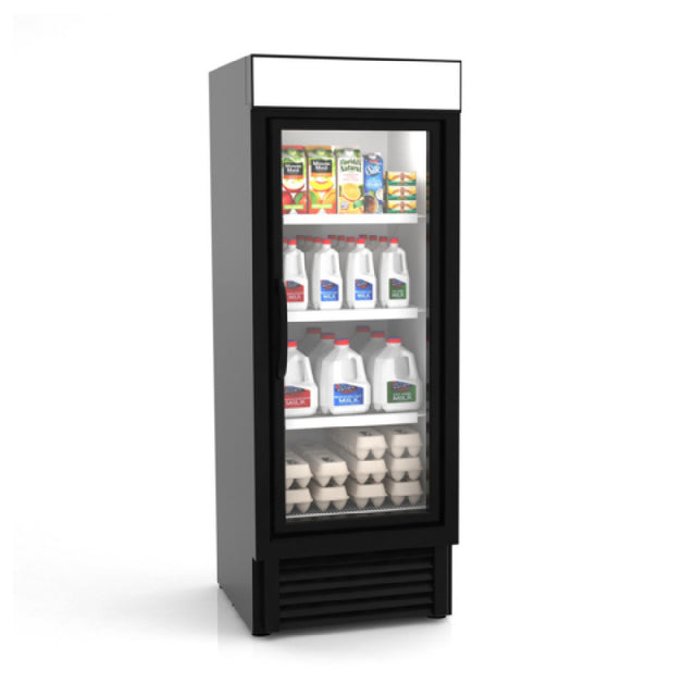 Hussmann VRM1B MicroSC™ Medium-Temperature Refrigerator Merchandiser Reach-in