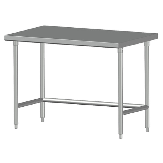 SPG 6SLC-24 - Universal Stainless Work Table, 72"W X 24"D, 16/300 Series Stainless Steel Top