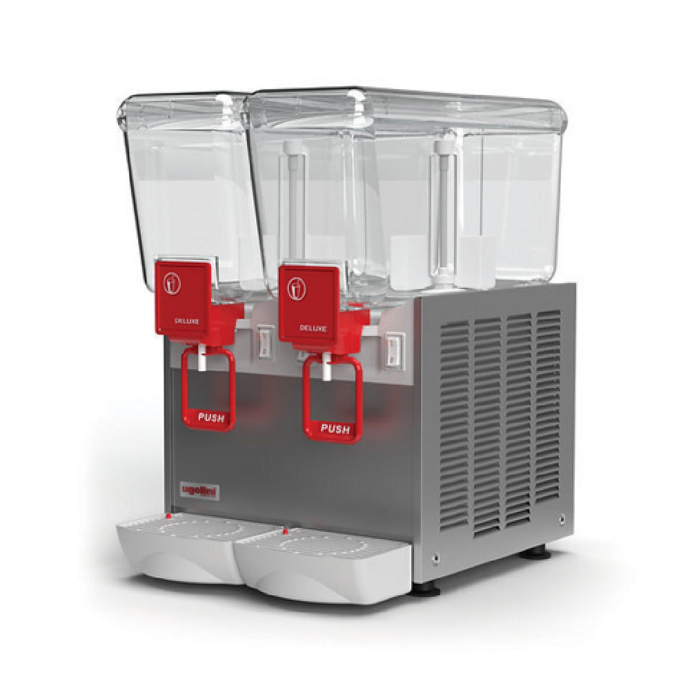 Monaco Foodservice UEAD203K0 Ugolini Arctic Deluxe Cold Beverage Dispenser (2) Bowls