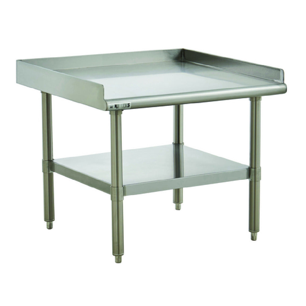 Hubert 178562 - Kratos Equipment Stand With Undershelf, 30"W X 30"D X 26"H, Rust & Corrosion Resistant