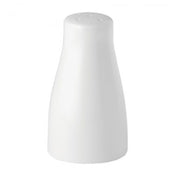 Tableware Solutions USA PWE12002 Pepper Shaker Microwave & Dishwasher Safe Pure White (limited 3 Year Edge Chipping Warranty)
