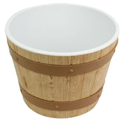 BauscherHepp TWD300 Tura Collection Barrel Bowl 219-4/5 Oz. 10-7/16" Dia. X 7-7/8"H