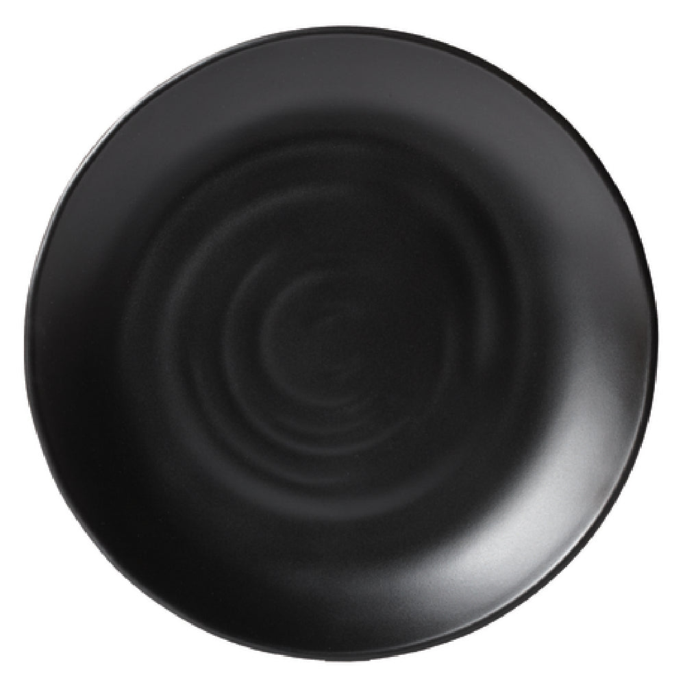 GET Enterprises BF-7-BK Nara™ Plate 7-1/4" Dia. Round