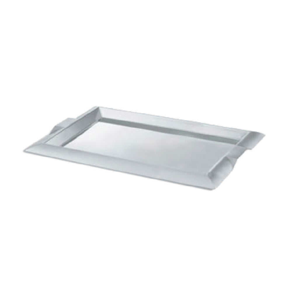 Vollrath 82093 Serving Tray Small Rectangular With Integral Handles Heavy-gauge 18/8 Stainless Steel