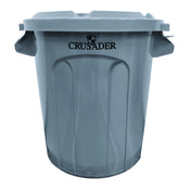 Quantum CTC-10_RED - Crusader Round Heavy-duty Utility Container, 10 Gallon, 15-3/5" Dia. X 17-3/10" H