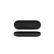 FOH RTR044BKR12 Tray-Amenity 10" X 3.50" Oval/rectangle