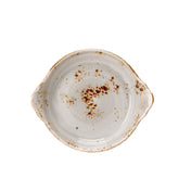 Steelite 11550317 Round Earred Dish 27.5 Oz 8.5" X 7.5" X 2.0"
