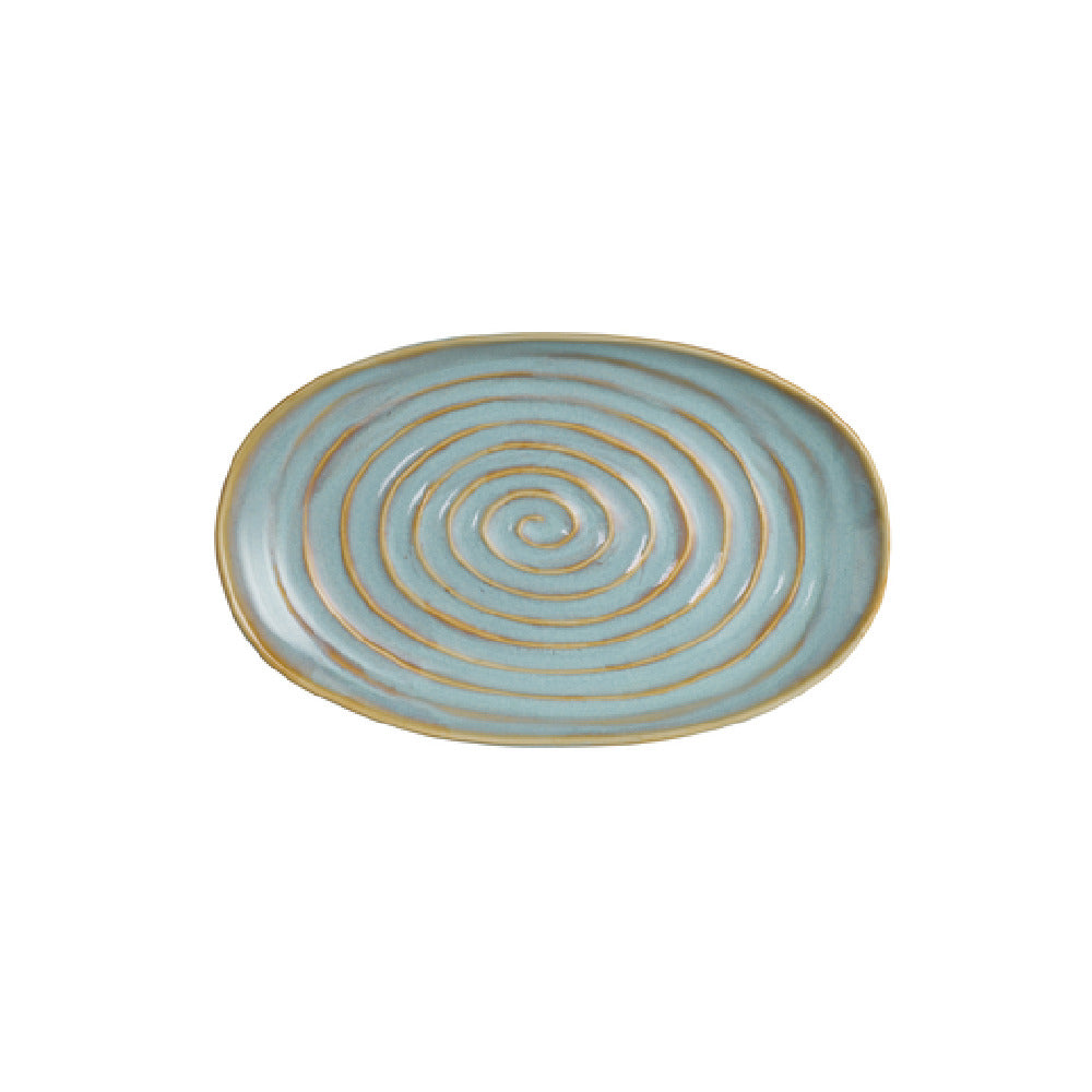 Steelite 6211FA006 Oval Plate 9.0" X 6.0"Azores Mar