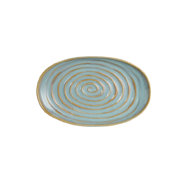 Steelite 6211FA006 Oval Plate 9.0" X 6.0"Azores Mar