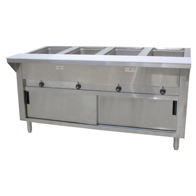 Advance Tabco SW-4E-120-DR Hot Food Table Electric 62-7/16"W X 30-5/8"D X 34-1/8"H