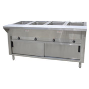 Advance Tabco SW-4E-240-DR Hot Food Table Electric 62-7/16"W X 30-5/8"D X 34-1/8"H