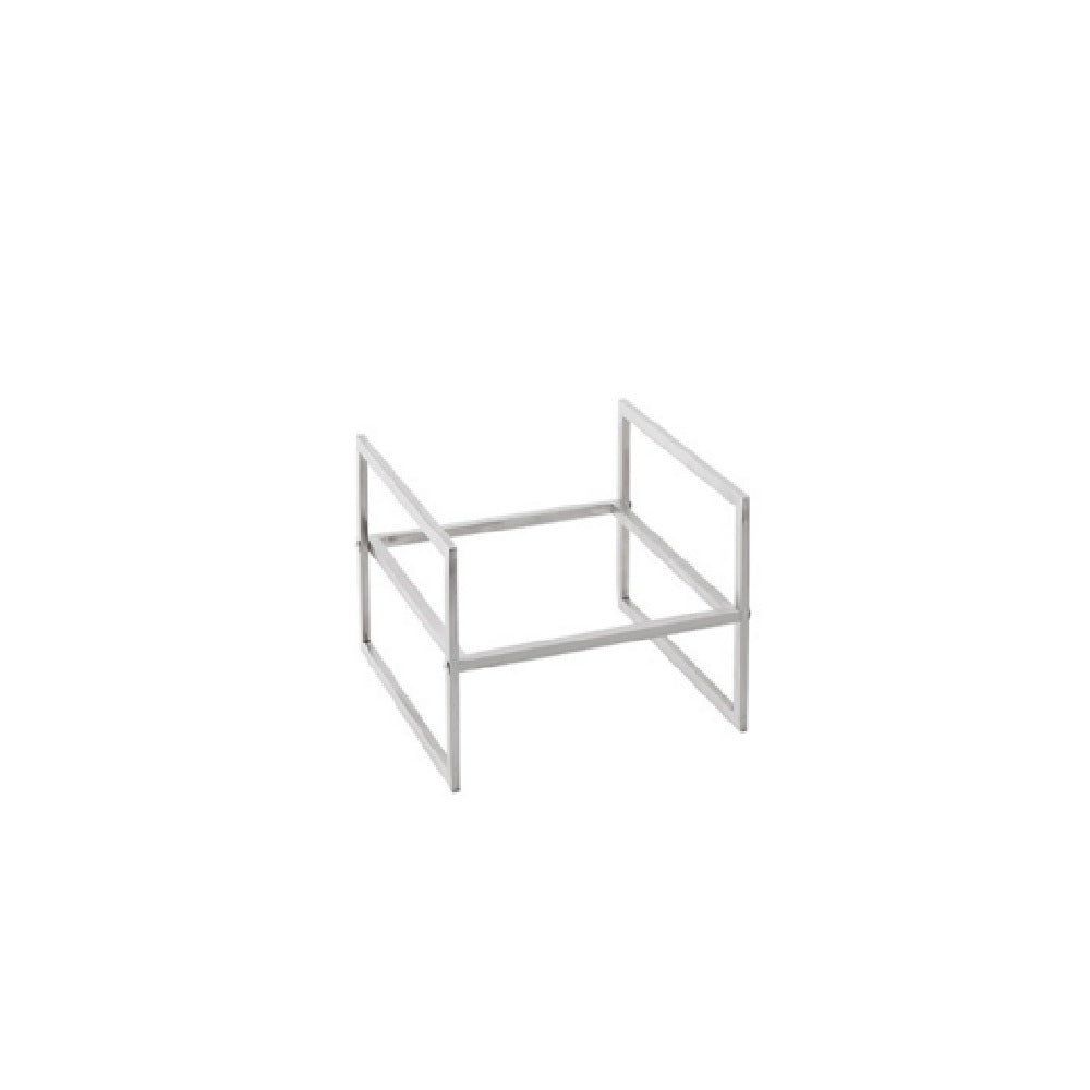 American Metalcraft SRT1 Single-Tier Riser Stainless Steel 7-5/8" H