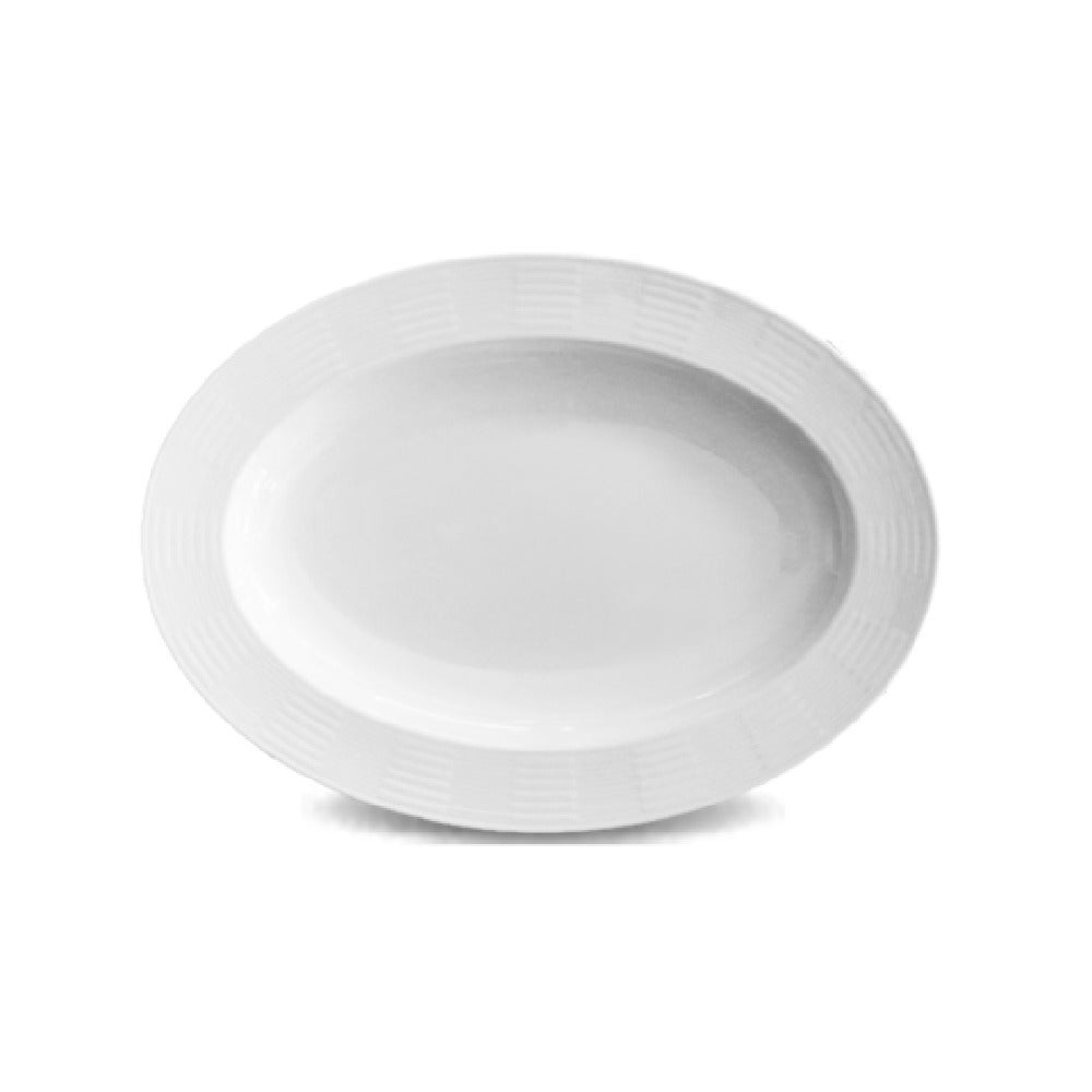 Revol 661730 - Plate, 14.25" W X 10.5" D, Oval