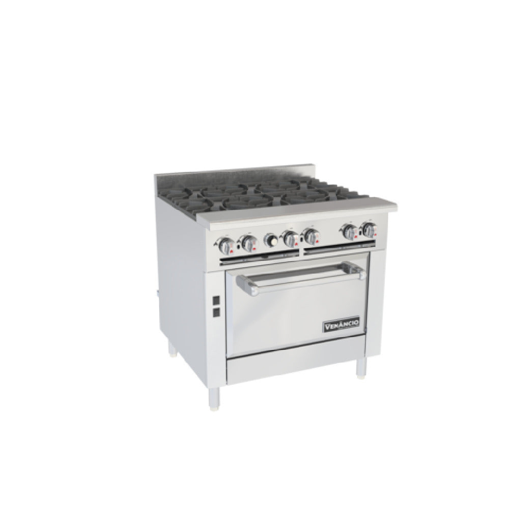 Venancio USA R36CO-36B_NAT - Restaurant Range, Gas, 36"W