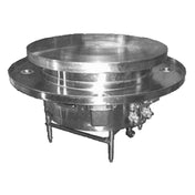 GSW USA MBG-60 Mongolian BBQ Grill 60" Dia. Heavy Duty Steel 3/4" Thick Grill Top Plate