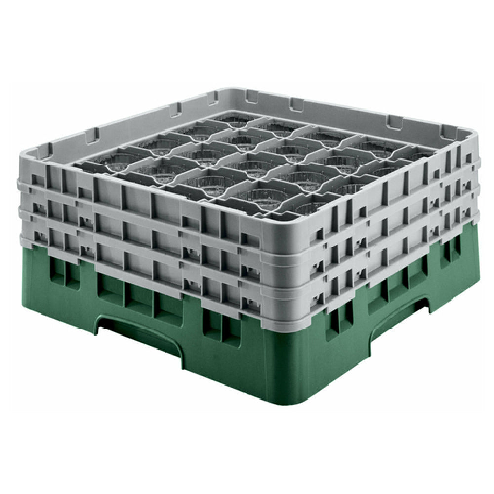 Cambro 36S534119 Camrack® Glass Rack With (2) Soft Gray Extenders Full Size