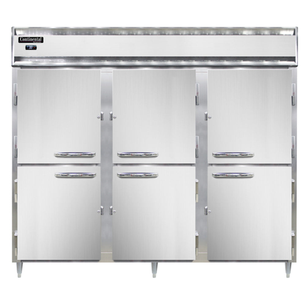 Continental Refrigerator D3RENSSHD Designer Line Wide Refrigerator Reach-in 85-1/5"W