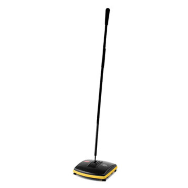 Rubbermaid FG421288BLA Floor/Carpet Sweeper 6-1/2" Sweep Path For Use On Floors Or Low Pile Carpets
