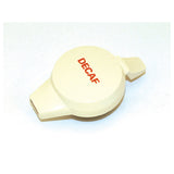Service Ideas NGLWALD Welded Push Button Server Lid With Decaf Imprint For Thermo-Serv™