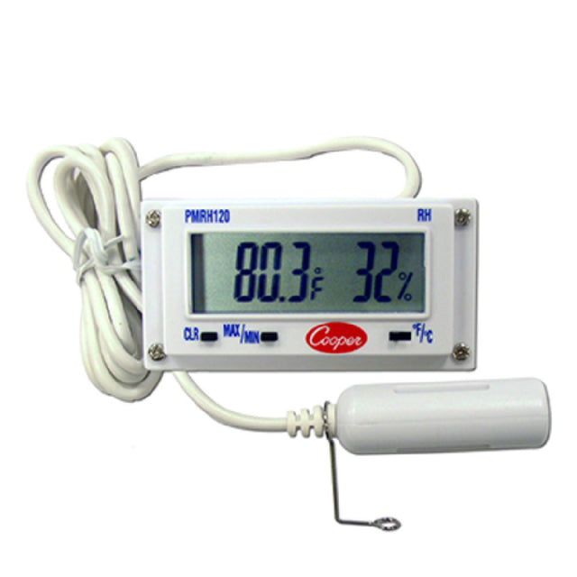 Cooper Atkins PMRH120-0-8 Thermometer Electronic Panel Type 2.7 X 1.4 X 1.1" (6.9 X 3.6 X 2.8 Cm)