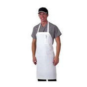 John Ritzenthaler Company 600BAW-D Chef Revival® Deluxe Bib Apron 34" X 34" Pencil Pocket
